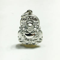Buddha Pendant (ezigbo ọla ọcha) - Popular Jewelry