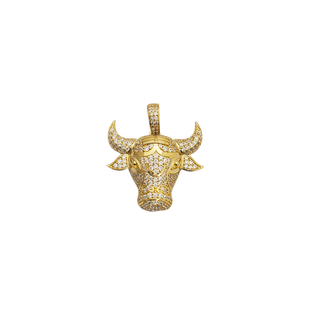 Bull Pendant (14K)