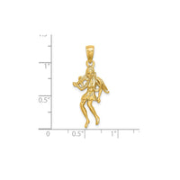 Virgo Zodiac Pendant (14K)