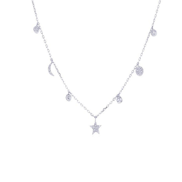 Charm Necklace (Silver)