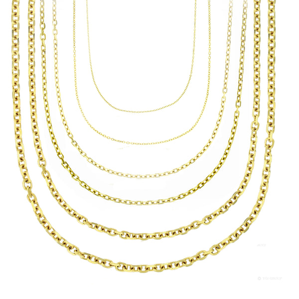 Cable Link Chain (14K)