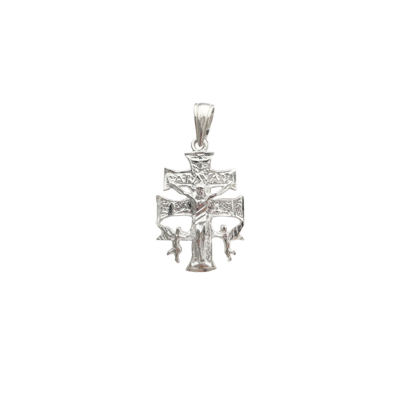 Caravaca Jesus Crucifix Pendant (Silver)