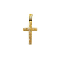 Diamond Cross Pendant (14K)