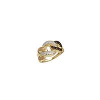 Iced-Out Cuban Whorl Ring (14K)