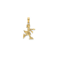 Child Ice Skater Pendant (14K)
