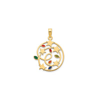Christmas Light with the Stars Pendant (14K)