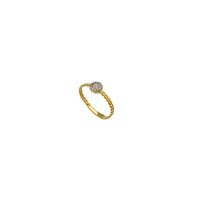 Circle Shape Setting Ring (14K)