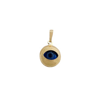 Circular Evil Eye Pendant (14K)