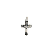 Claddagh kryžiaus pakabukas (sidabras)