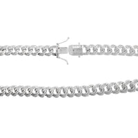 Silver Miami CZ Cuban Chain