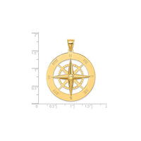Nautical Compass Pendant (14K)