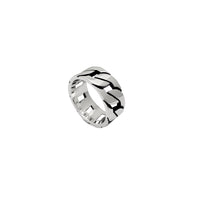 Plain Cuban Ring (Silver)