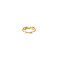 Criss Cross Heart Ring (14K)