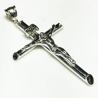 Obesek za križ (srebrn) - Popular Jewelry