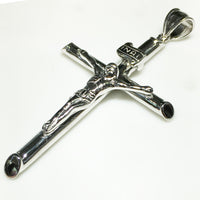 Moqapi oa Crucifix (silevera) - Popular Jewelry
