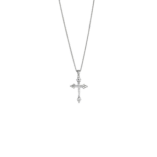 Cross Necklace (Silver)