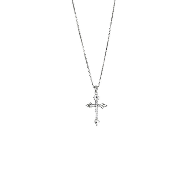Cross Necklace (Silver)