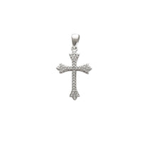 Iced-Out Cross Pendant (Silver)