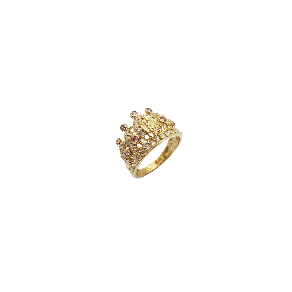 Crown Virgin of Guadalupe Ring (14K)