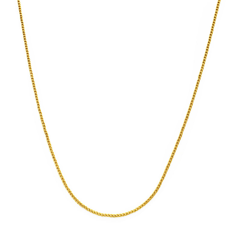 Open Curb/Cuban Chain (24K)