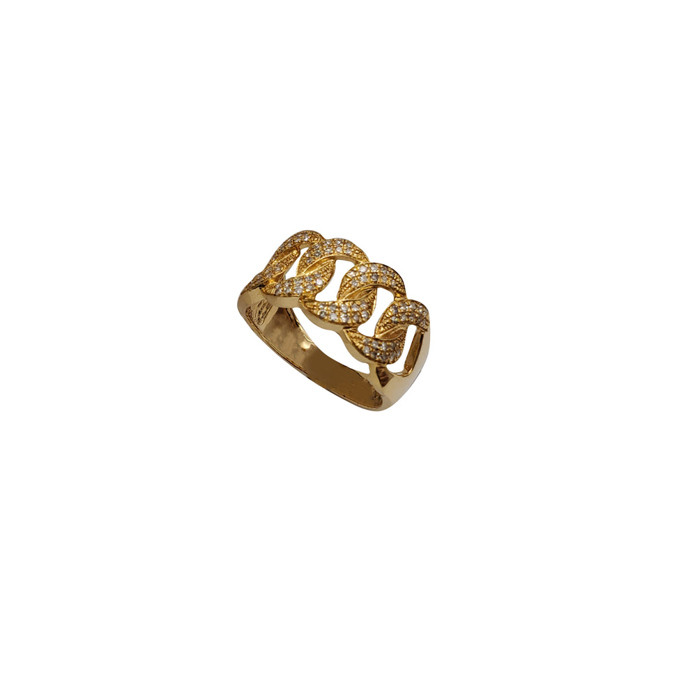 Diamond Cuban Ring (14K)