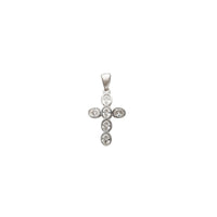 Cz Cross Pendant (Silver)