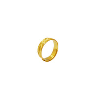 Gyémánt csiszolású gyűrű (24K)