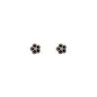 Flower Stud Earrings (14K)