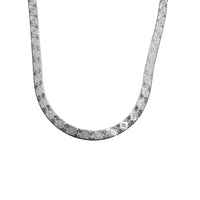 Reversible Herringbone Chain (Silver)