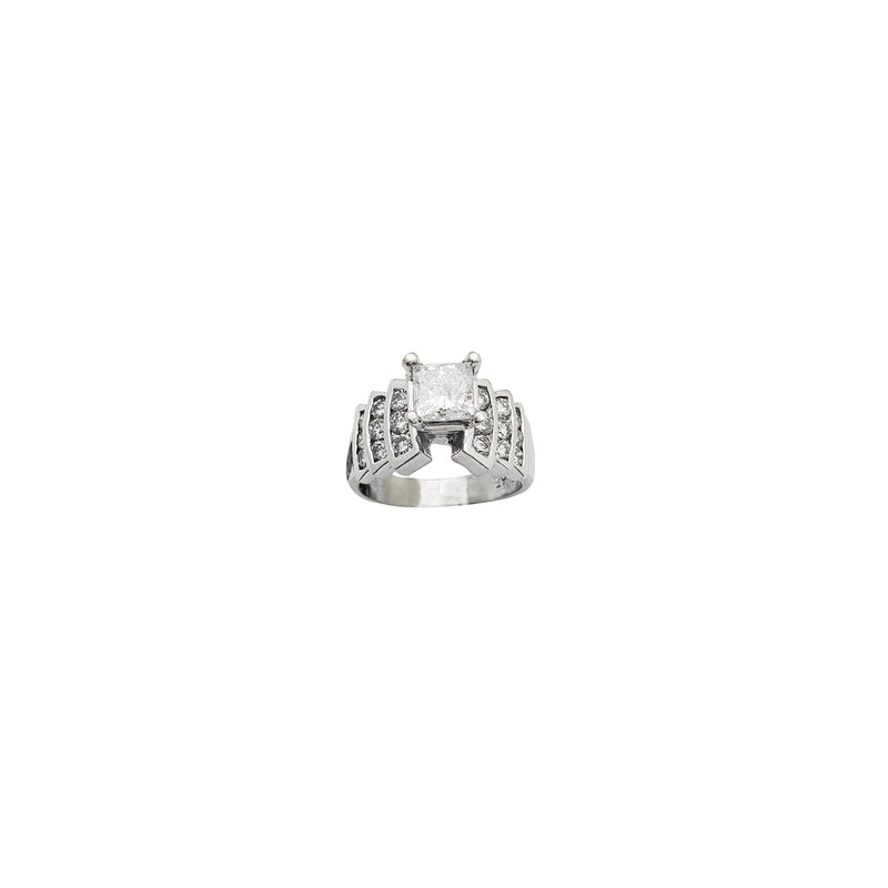 Vintage Diamond Engagement Ring (Platinum)