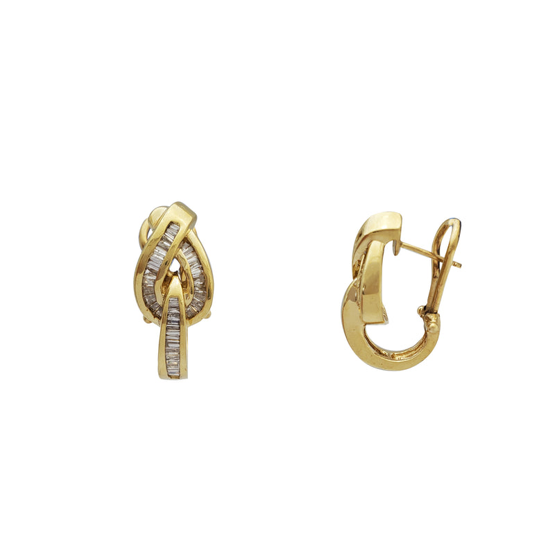 Diamond Earrings (18K) – Popular J