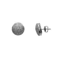 Round Shape Diamond Stud Earrings (14K)