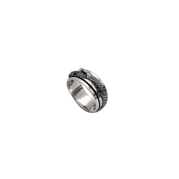 Dragon Band Ring (Silver)