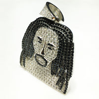 Tawo nga Iced-Out nga May Dreads Pendant (Silver) - Popular Jewelry