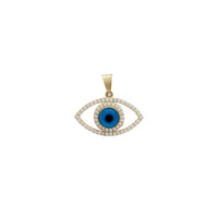 Blue Evil Eye Pendant (14K)