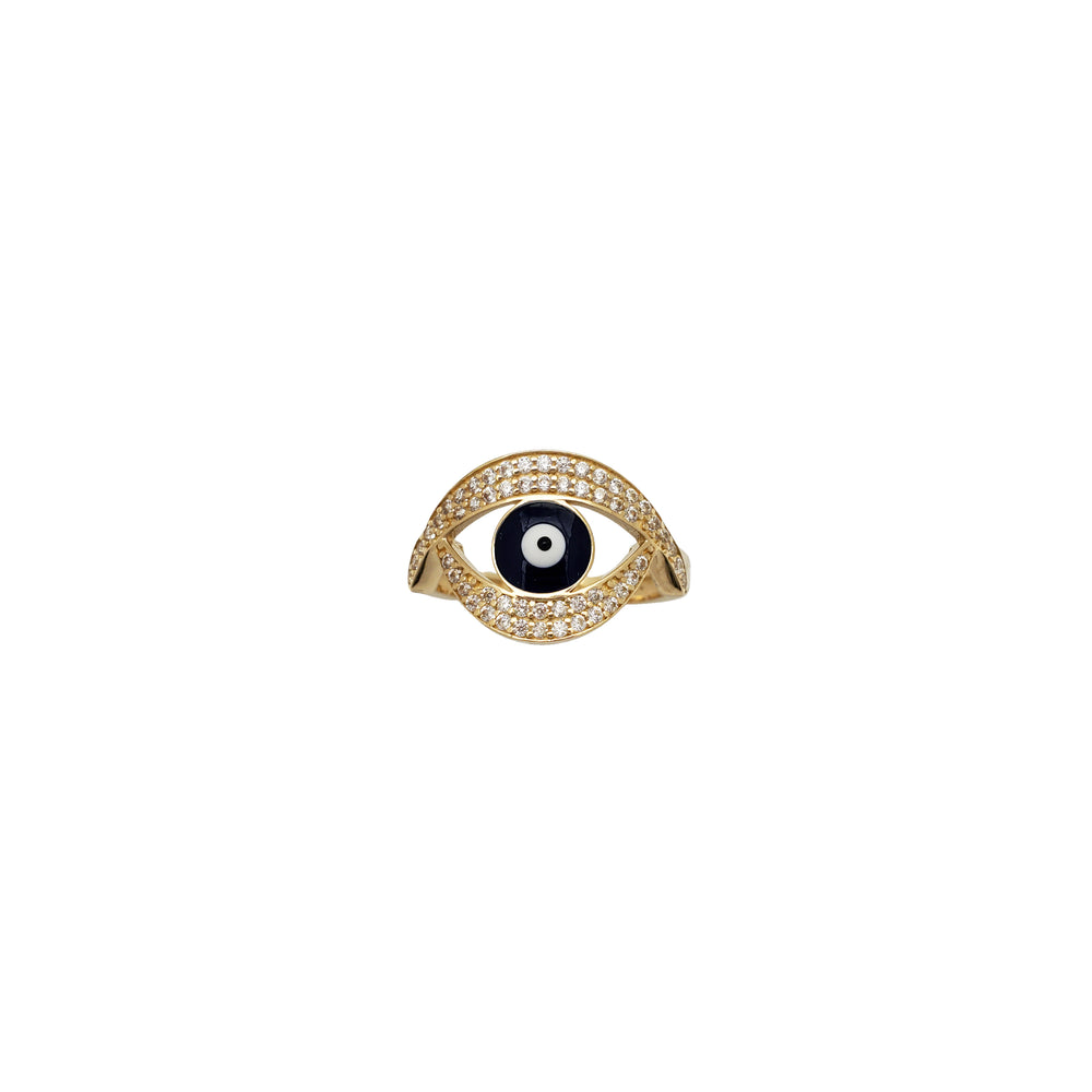 Evil Eye Ring (14K)