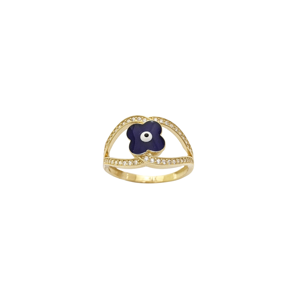 Evil Eye Ring (14K)