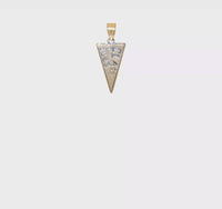 Class of 2023 Rally Flag Pendant (14K) 360 - Popular Jewelry - New York
