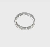 Scorpio Zodiac Sign Band Ring (Silver)