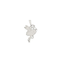 Antiqued Fairy Pendant (Silver)