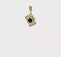 Film Camera Enamel Pendant (14K) 360 - Popular Jewelry - New York