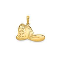 Firefighter Hat Pendant (14K)