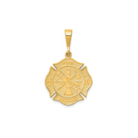 Fire Rescue Pendant (14K)