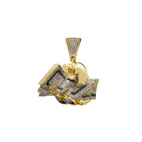 Diamond Fist Full of Money Pendant (10K)