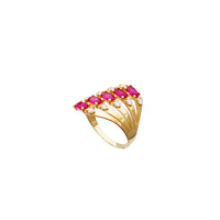 Five-Row Semanario Ring (14K)