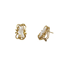 Energy Flow Pearl Earrings (14K)