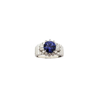 Flower Tanzanite Lady Ring (Silver)