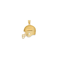 Football and Helmet Pendant (14K)