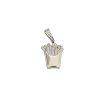 French Fries Pendant (Silver)