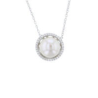 Pearl Necklace (Silver)